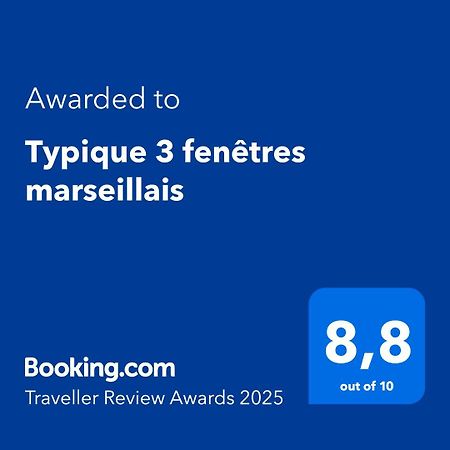 Typique 3 Fenetres Marseillais Leilighet Marseille Eksteriør bilde